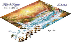 Frank Fantasy Landscape 500 Pieces Jigsaw Puzzle for 10 Years and Above