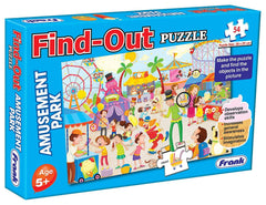 Frank Find Out - Amusement Park 54 Pieces Jigsaw Puzzle for Age 5 Years and Above