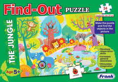 Frank Find Out - The Jungle 54 Pcs Jigsaw Puzzle for Age 5 Years and Above
