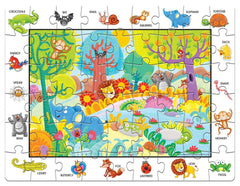 Frank Find Out - The Jungle 54 Pcs Jigsaw Puzzle for Age 5 Years and Above