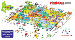 Frank Find Out - The Jungle 54 Pcs Jigsaw Puzzle for Age 5 Years and Above