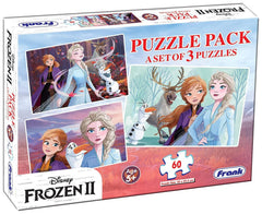 Frank Frozen II 3 in 1 Jigsaw Puzzle (60pcs)