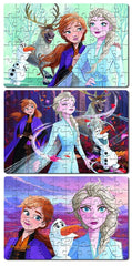 Frank Frozen II 3 in 1 Jigsaw Puzzle (60pcs)