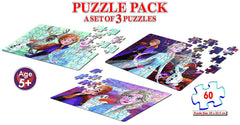 Frank Frozen II 3 in 1 Jigsaw Puzzle (60pcs)