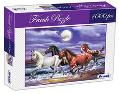 Frank Galloping Horses Jigsaw Puzzle (1000 Pcs)