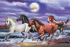 Frank Galloping Horses Jigsaw Puzzle (1000 Pcs)