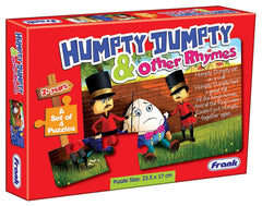 Frank Humpty Dumpty & Other Rhymes Puzzle - A Set of 4 Jigsaw Puzzles for 3 Year Old Kids and Above