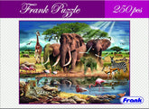 Frank In Africa 250 Pieces Jigsaw Puzzle For 8 Year Old Kids And Above