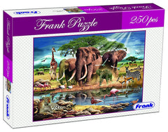 Frank In Africa 250 Pieces Jigsaw Puzzle For 8 Year Old Kids And Above