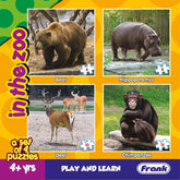 Frank In The Zoo Puzzle For 4 Year Old Kids And Above