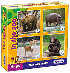 Frank In The Zoo Puzzle For 4 Year Old Kids And Above