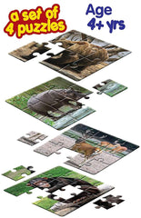 Frank In The Zoo Puzzle For 4 Year Old Kids And Above