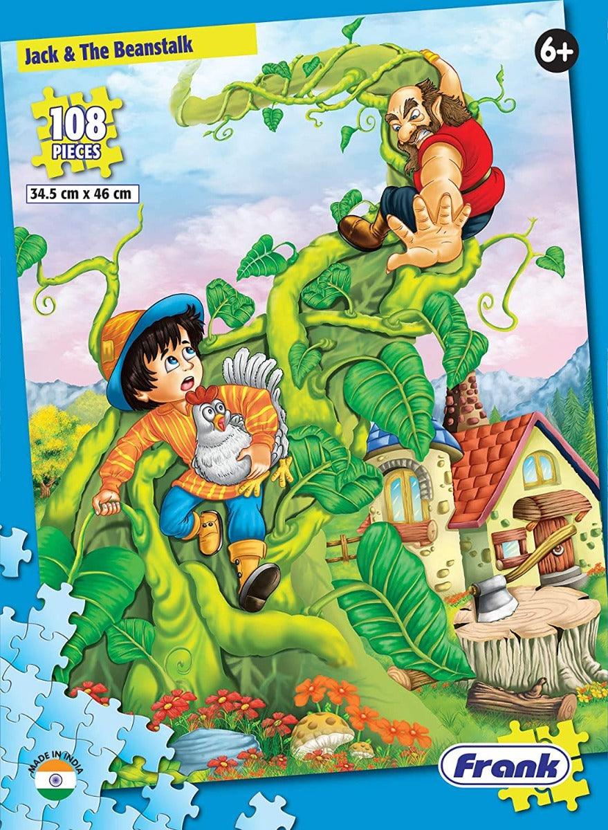Frank Jack & The Beanstalk 108 Pieces Jigsaw Puzzle for 6 Year Old Kids and Above