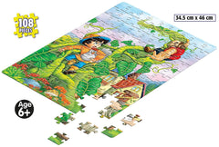 Frank Jack & The Beanstalk 108 Pieces Jigsaw Puzzle for 6 Year Old Kids and Above