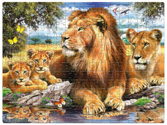 Frank Lion Family 250 Pieces Jigsaw Puzzle for 9 Years and Above