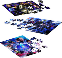 Frank Marvel Avengers - Endgame 3 Puzzles in 1 - A Set of 3 48 Pc Jigsaw Puzzles for 5 Year Old Kids and Above