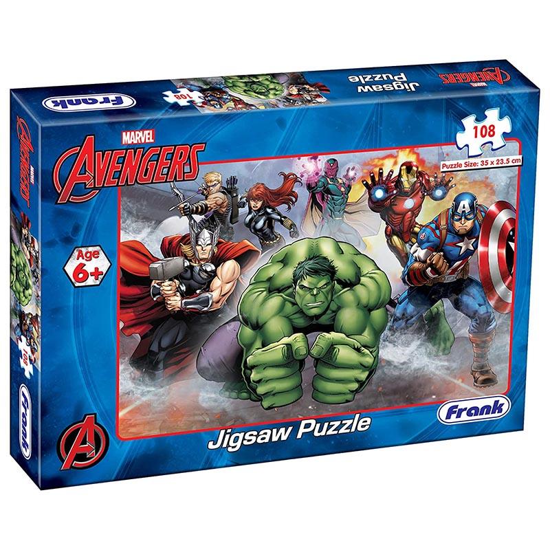 Frank Marvel Avengers Jigsaw Puzzle (108 Pc)