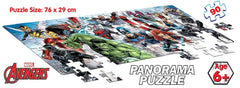 Frank Marvel Avengers Panorama Jigsaw Puzzle (90 Pcs)