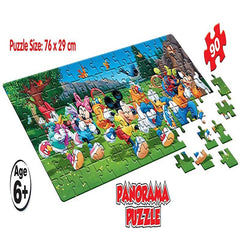 Frank Mickey Mouse Panorama Puzzle (90pcs)