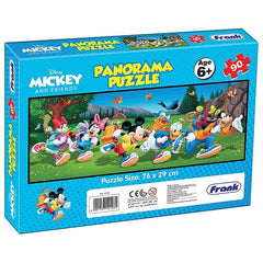 Frank Mickey Mouse Panorama Puzzle (90pcs)