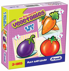 Frank My First Vegetables Puzzle For 3 Year Old Kids And Above