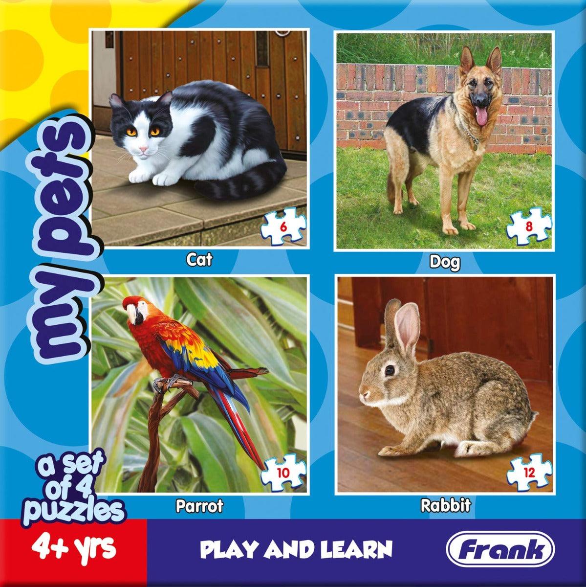 Frank My Pets Puzzle for 4 Year Old Kids And Above