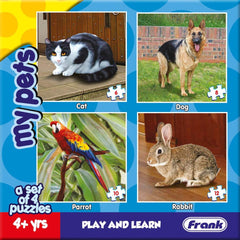 Frank My Pets Puzzle for 4 Year Old Kids And Above