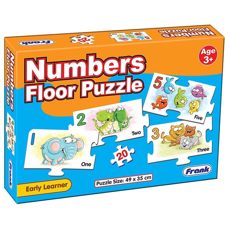Frank Numbers Floor Puzzle 20 Big Pieces
