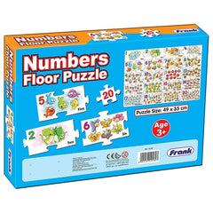 Frank Numbers Floor Puzzle 20 Big Pieces
