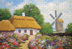 Frank Old House in Ukraine 1000 Pieces Jigsaw Puzzle for 14 Years and Above