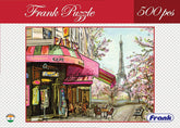 Frank Paris Street 500 Pieces Jigsaw Puzzle for 10 Years and Above