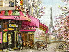 Frank Paris Street 500 Pieces Jigsaw Puzzle for 10 Years and Above