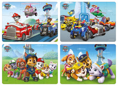 Frank Paw Patrol - 4 Puzzles in 1 for 3 Years and Above