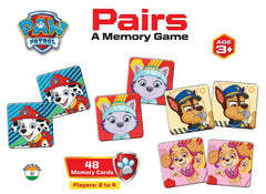 Frank Paw Patrol - Pairs A Memory Game for 3 Years and Above