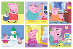 Frank Peppa Pig - 3 In 1 Puzzle For 4 Year Old Kids And Above