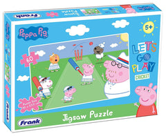 Frank Peppa Pig: Lets Go Play Cricket Puzzle For 5 Year Old Kids And Above