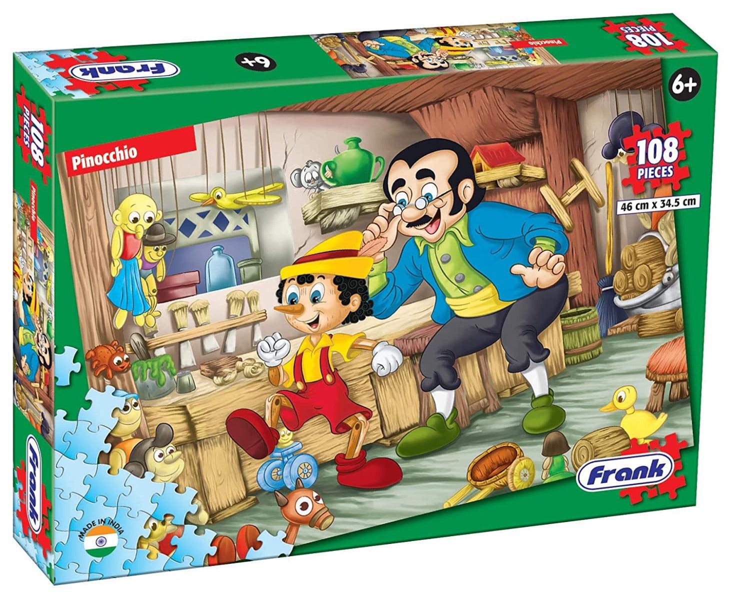 Frank Pinochhio 108 Pieces Jigsaw Puzzle for 6 Year Old Kids and Above