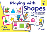 Frank Playing with Shapes Puzzle for 4 Year Old Kids and Above