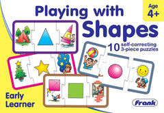 Frank Playing with Shapes Puzzle for 4 Year Old Kids and Above