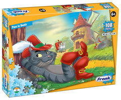 Frank Puss in Boots 108 Pieces Jigsaw Puzzle for 6 Year Old Kids and Above