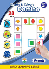 Frank Shapes & Colours Domino Game – 28 Cards for Ages 3 & Above