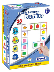 Frank Shapes & Colours Domino Game – 28 Cards for Ages 3 & Above