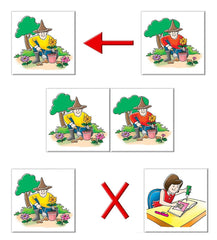 Frank Something's Different Game – 24 Picture Cards, 12 Sets, Early Learner Educational Game, Find The Difference Game