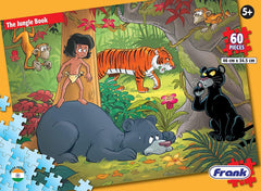 Frank The Jungle Book 60 Pieces Jigsaw Puzzle for 5 Year Old Kids and Above