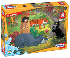 Frank The Jungle Book 60 Pieces Jigsaw Puzzle for 5 Year Old Kids and Above