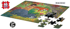 Frank The Jungle Book 60 Pieces Jigsaw Puzzle for 5 Year Old Kids and Above