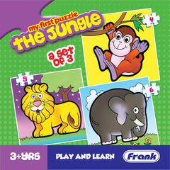 Frank The Jungle Puzzle for 3 Year Old Kids And Above
