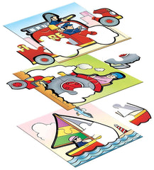 Frank Transport Puzzle for 3 Year Old Kids And Above