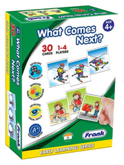 Frank What Comes Next Game – 30 Picture Cards, 10 Sets, Early Learner Matching Picture Card Game with Images