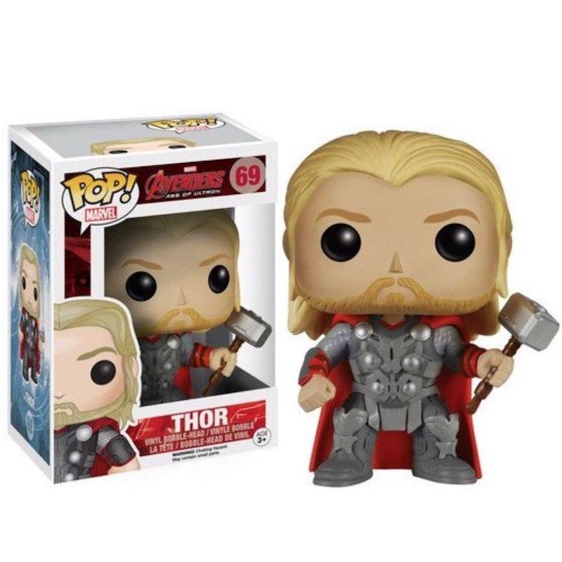 Funko Marvel Avengers 2 Thor Bobble Head Action Figure, Multi Color